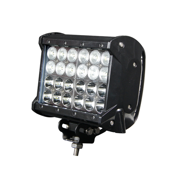 6.4 Inch 72W Quad Row Cree LED Light Bar